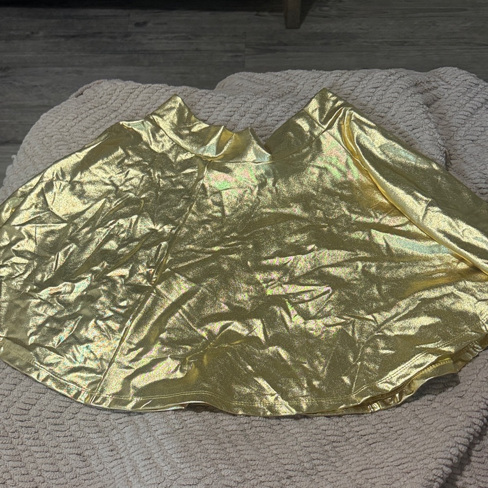 Gold Women's Skirt